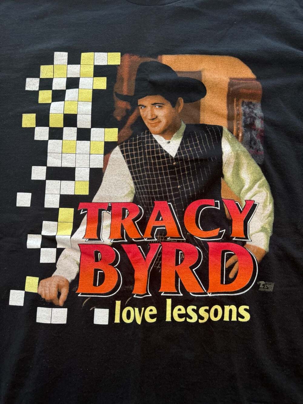 Vintage 1990s Tracy Byrd Love Lessons Tour Double-Sided T-Shirt